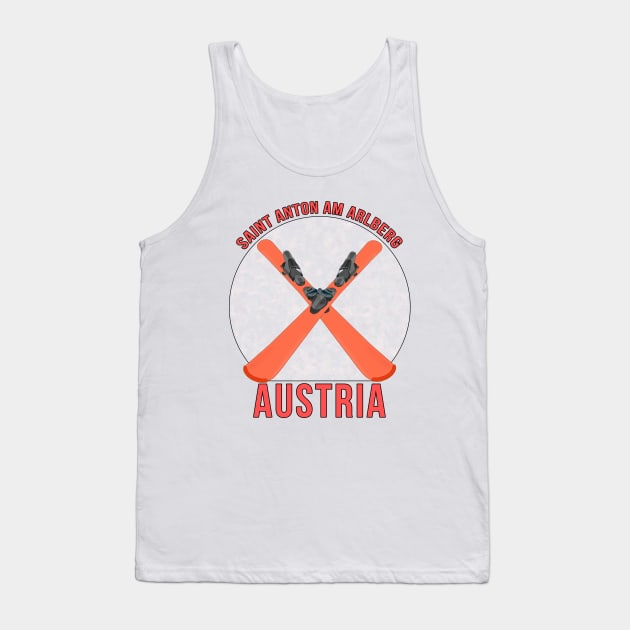 Saint Anton am Arlberg, Austria Tank Top by DiegoCarvalho